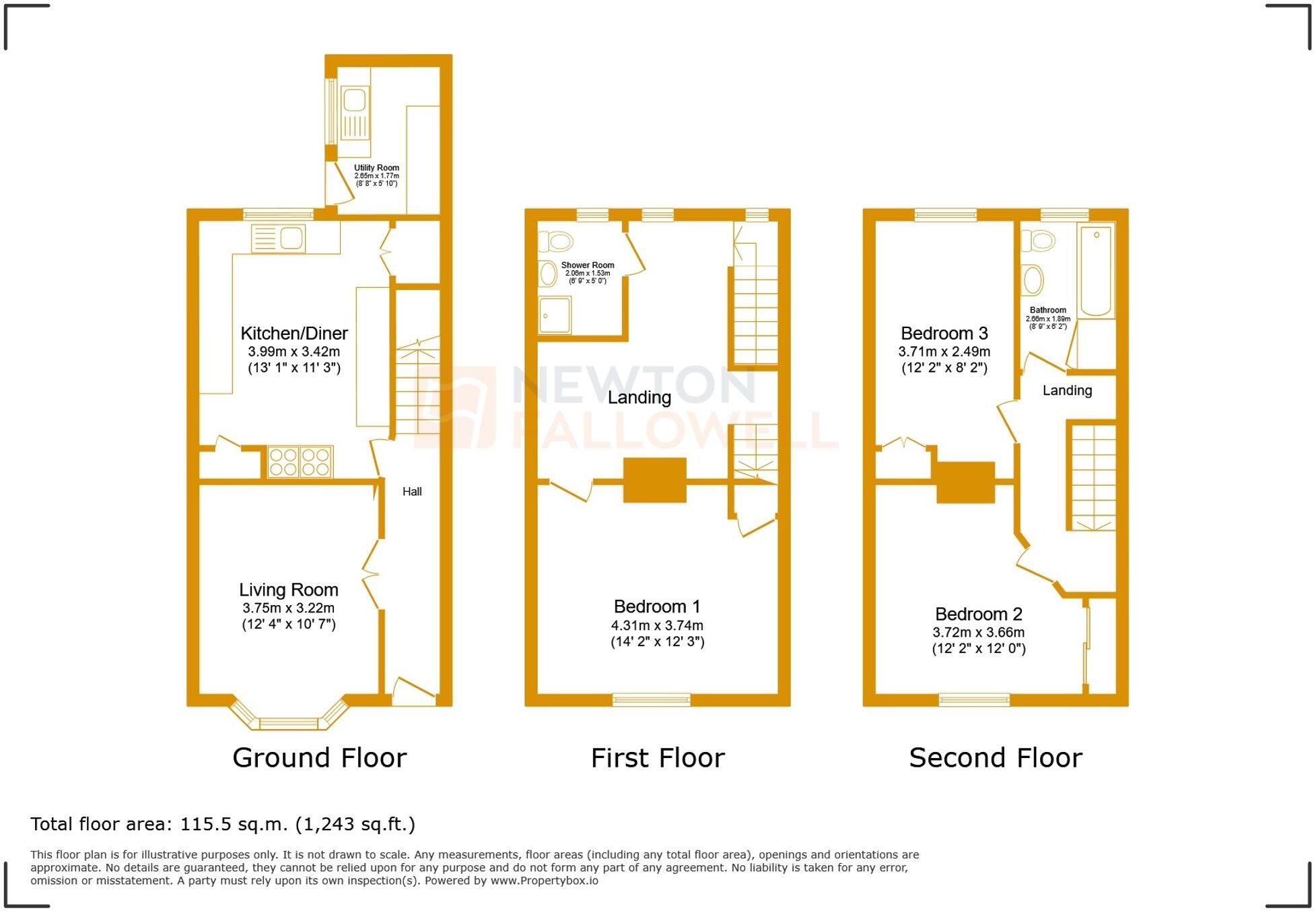 The Green, Syston, LE7 floorplan