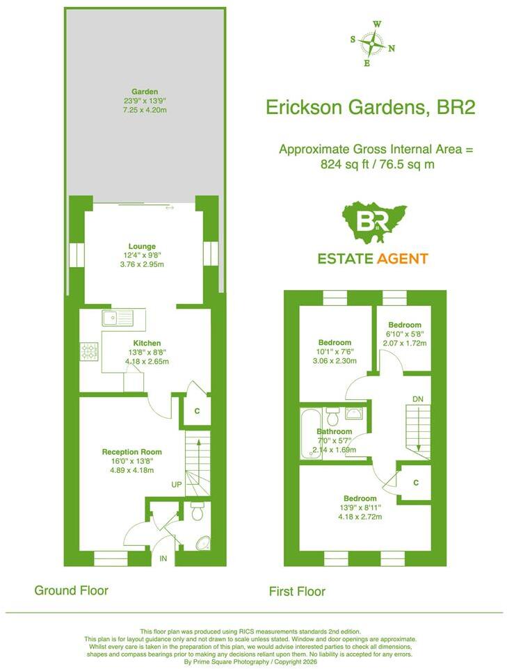 Erickson Gardens, Bromley floorplan