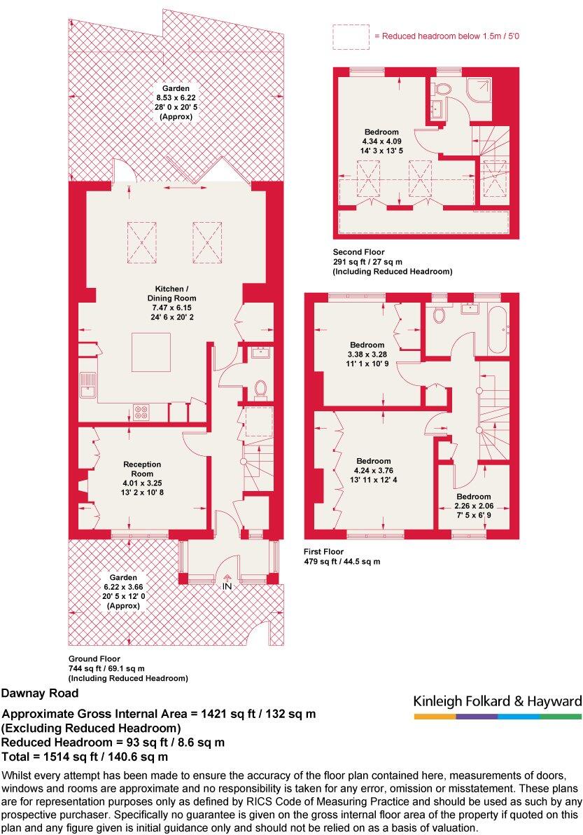 Dawnay Road, Earlsfield, London, SW18 floorplan