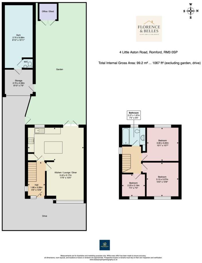 Little Aston Road floorplan