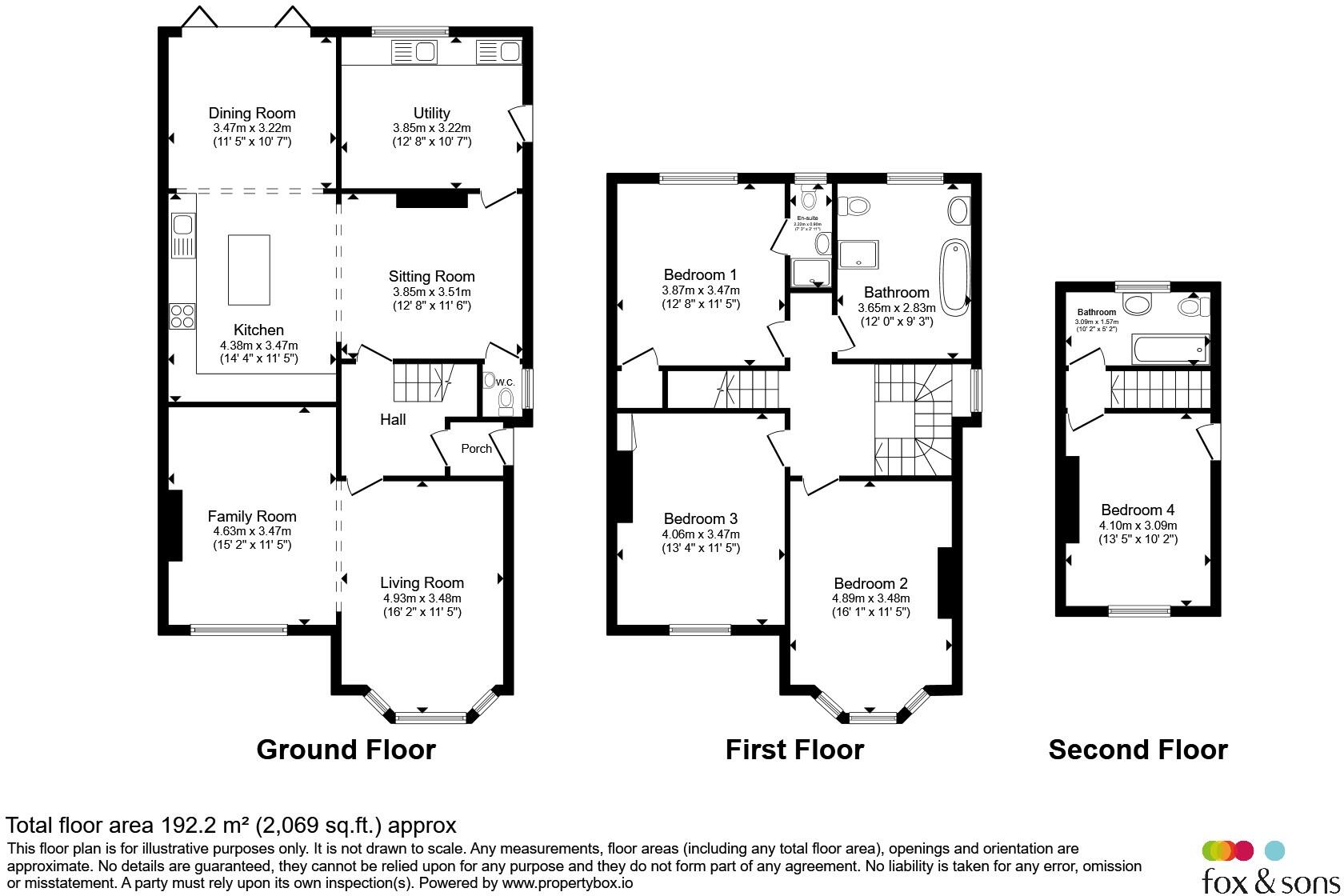 Ersham Road, Hailsham floorplan