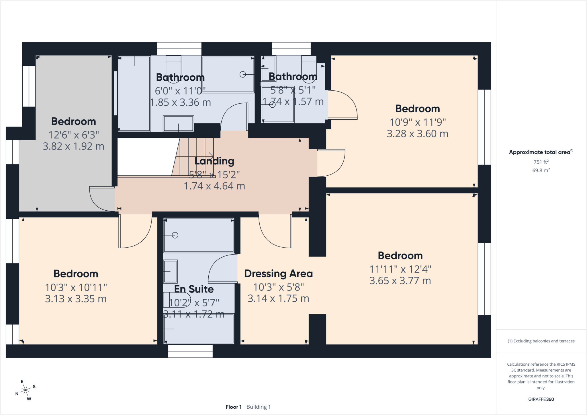 Laburnum Grove, Kingsway floorplan