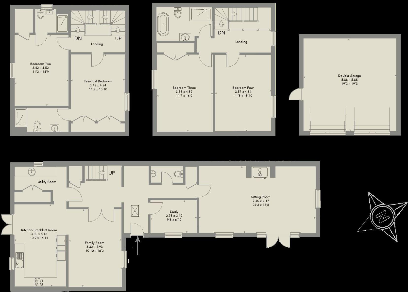 Magnolia House, The Old Mill, The Green Beyton, Beyton, Bury St. Edmunds floorplan