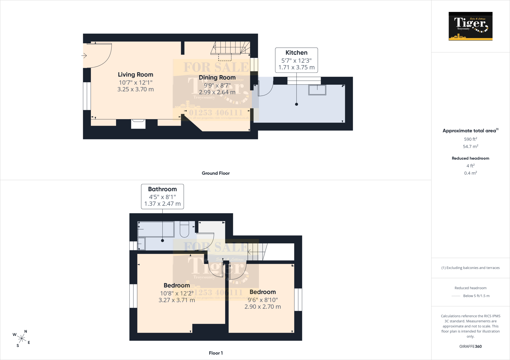 Francis Street, Blackpool floorplan