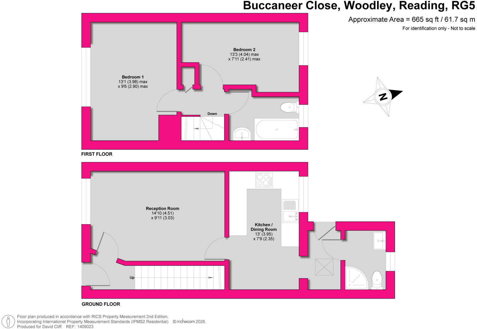 Buccaneer Close, Woodley, Reading, Berkshire, RG5 floorplan