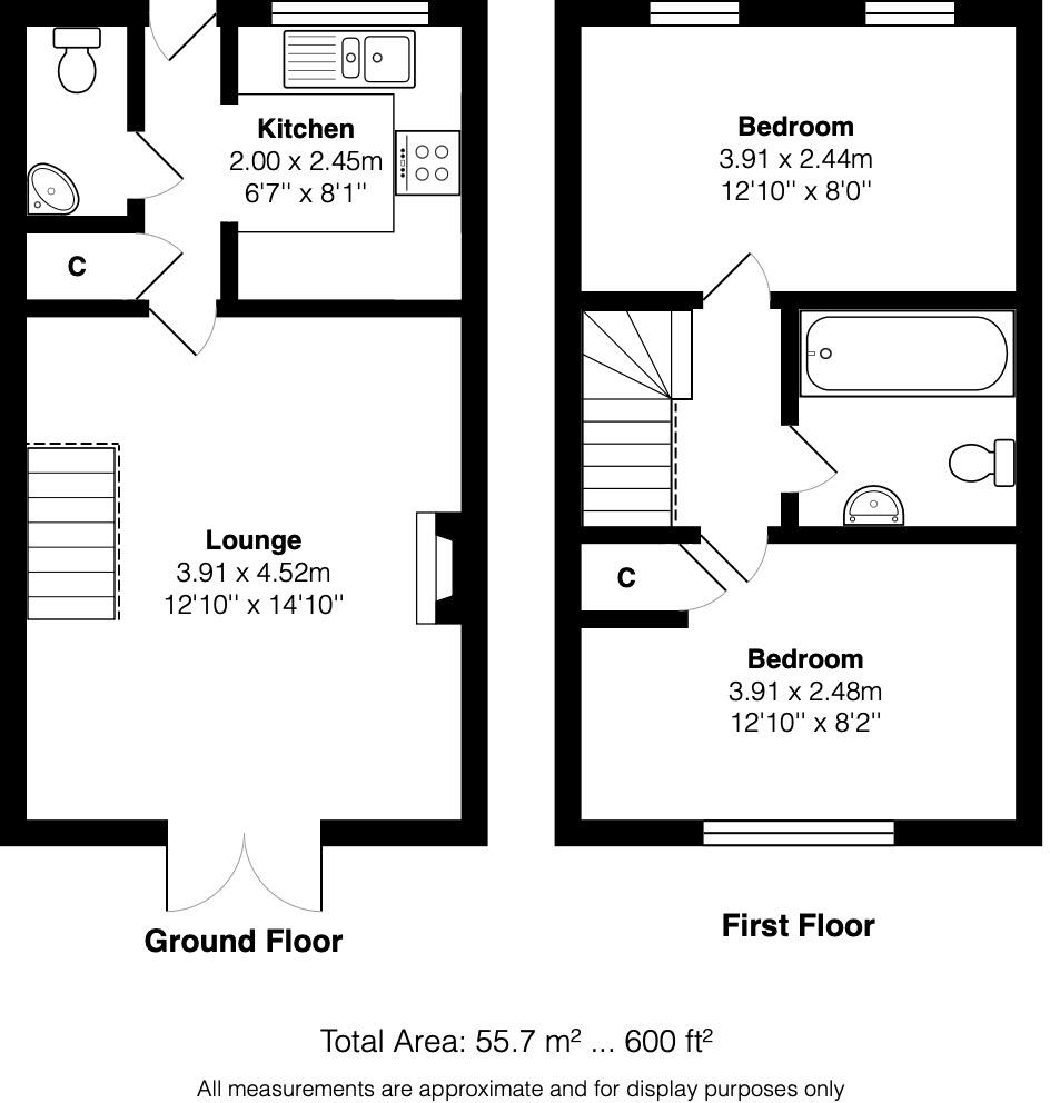 Meldon Way, Clayton Heights, Bradford, BD6 floorplan