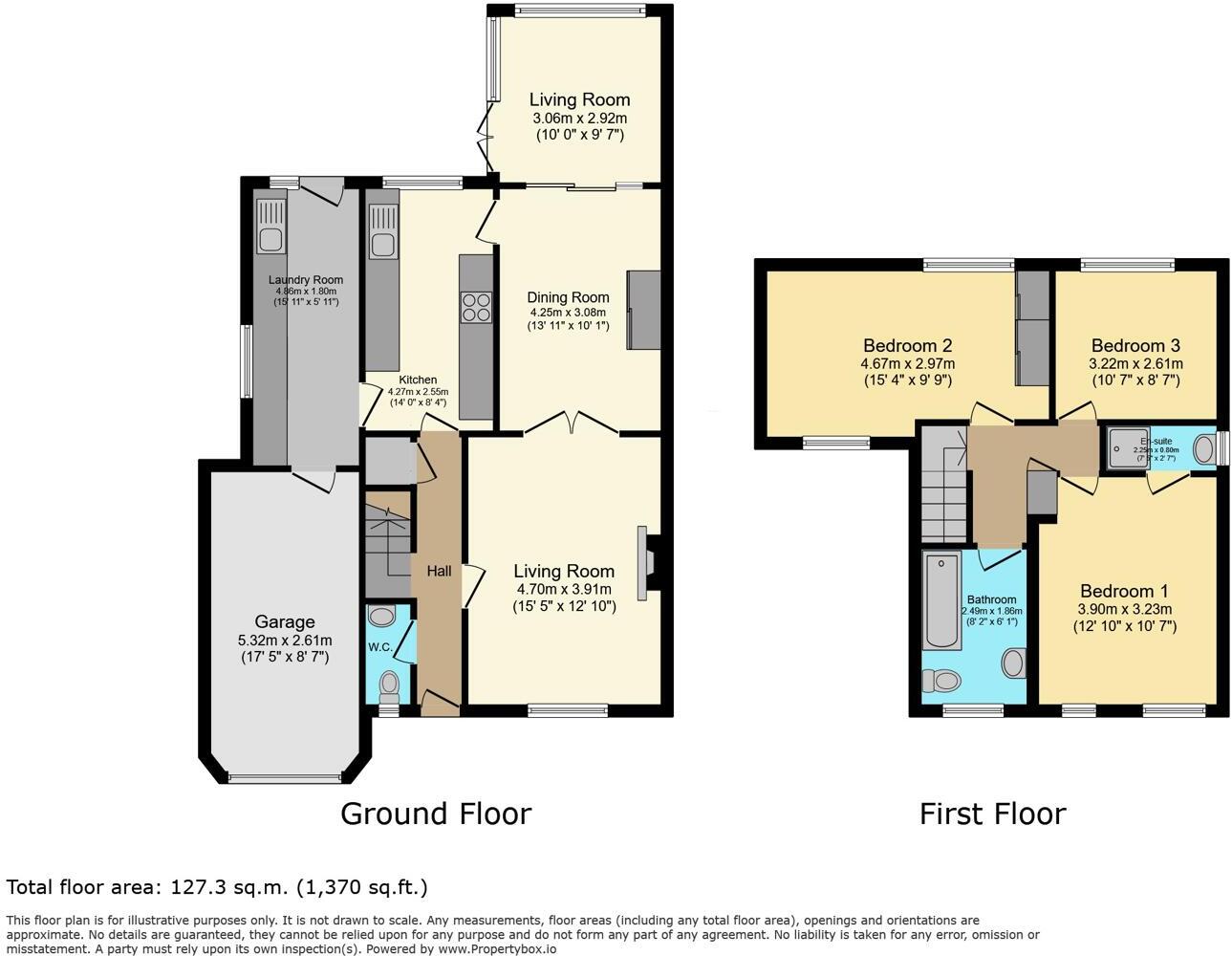 Ashwood Close, High Green, Sheffield floorplan
