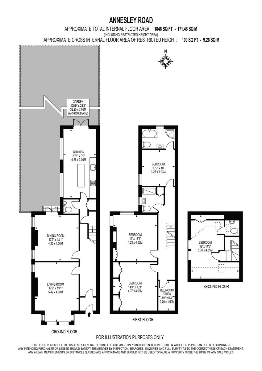 Annesley Road, London floorplan