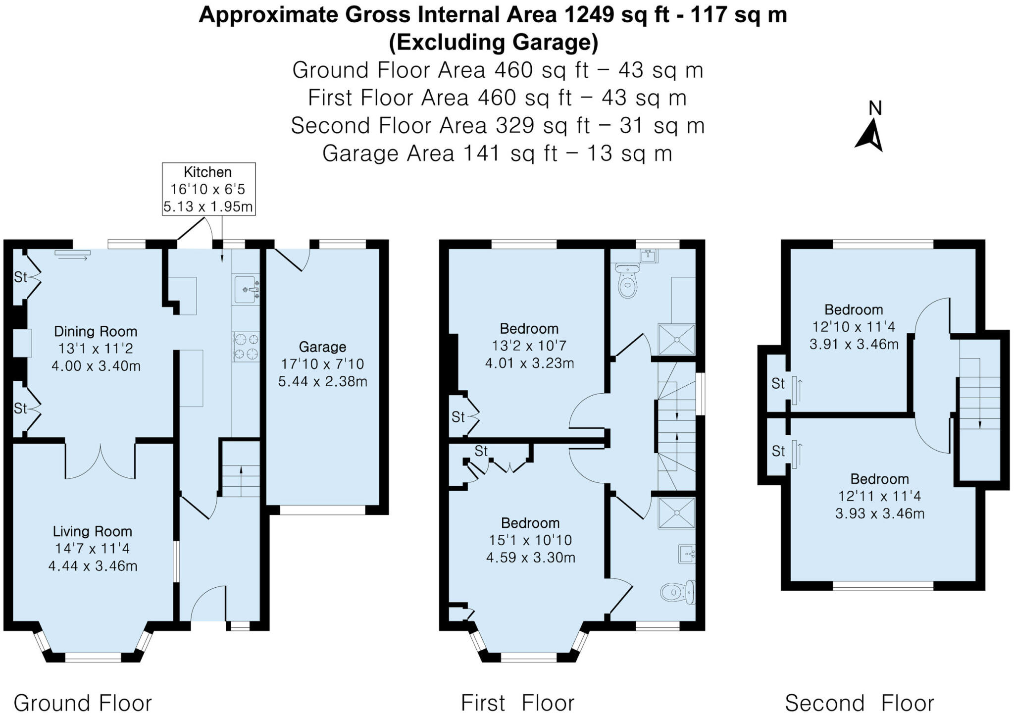Denys Road, Totnes floorplan