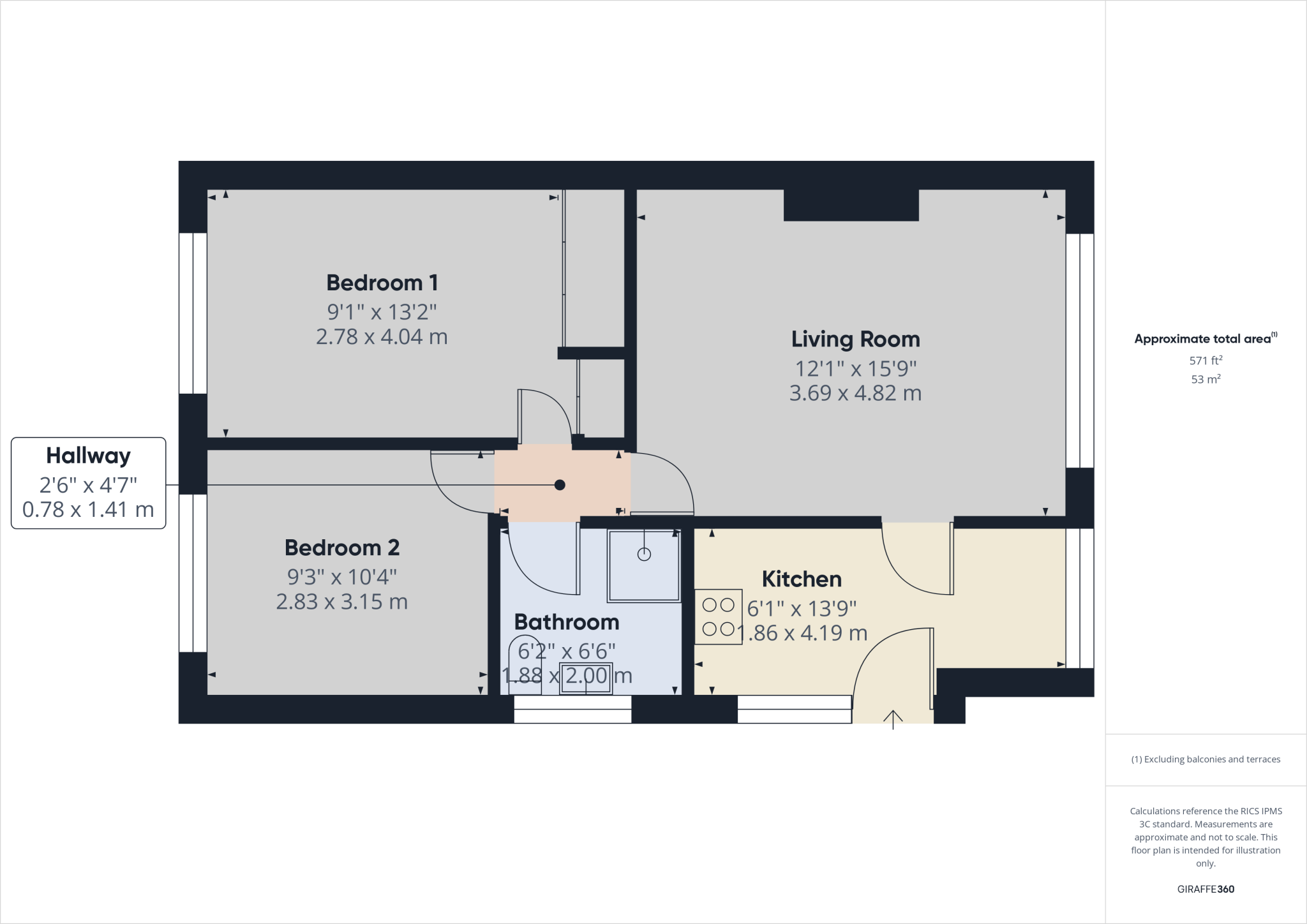 Douglas Avenue, Heanor, Derbyshire, DE75 floorplan
