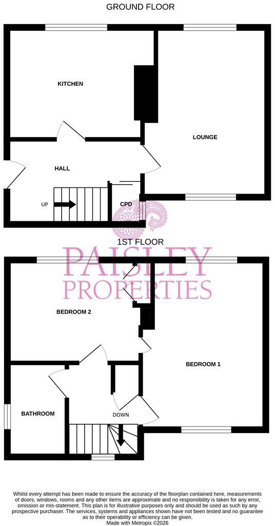Cow Heys, Dalton, Huddersfield, HD5 9RG floorplan