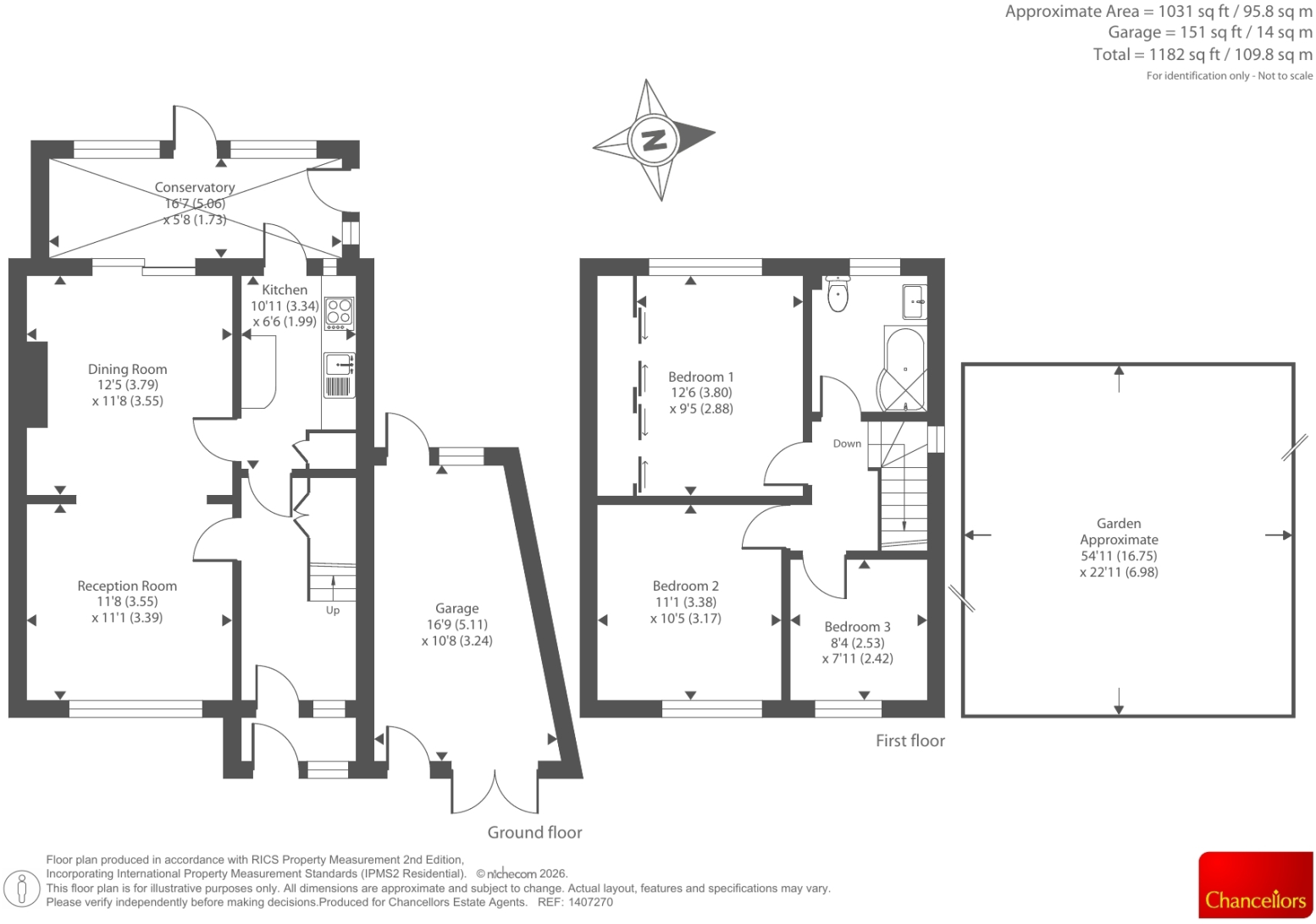 Hazel Crescent, Kidlington, OX5 floorplan