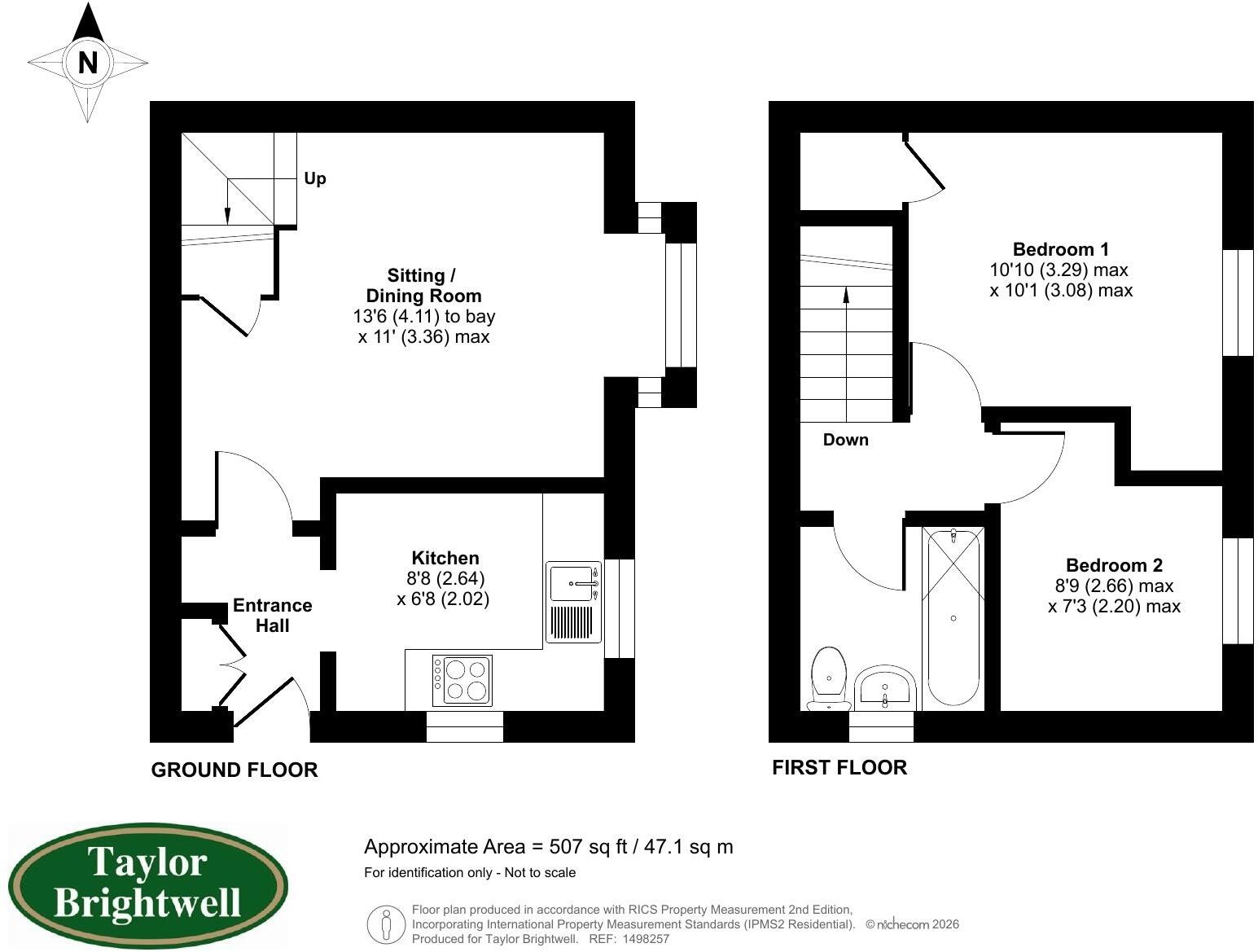Riverfield Drive, Bedford floorplan