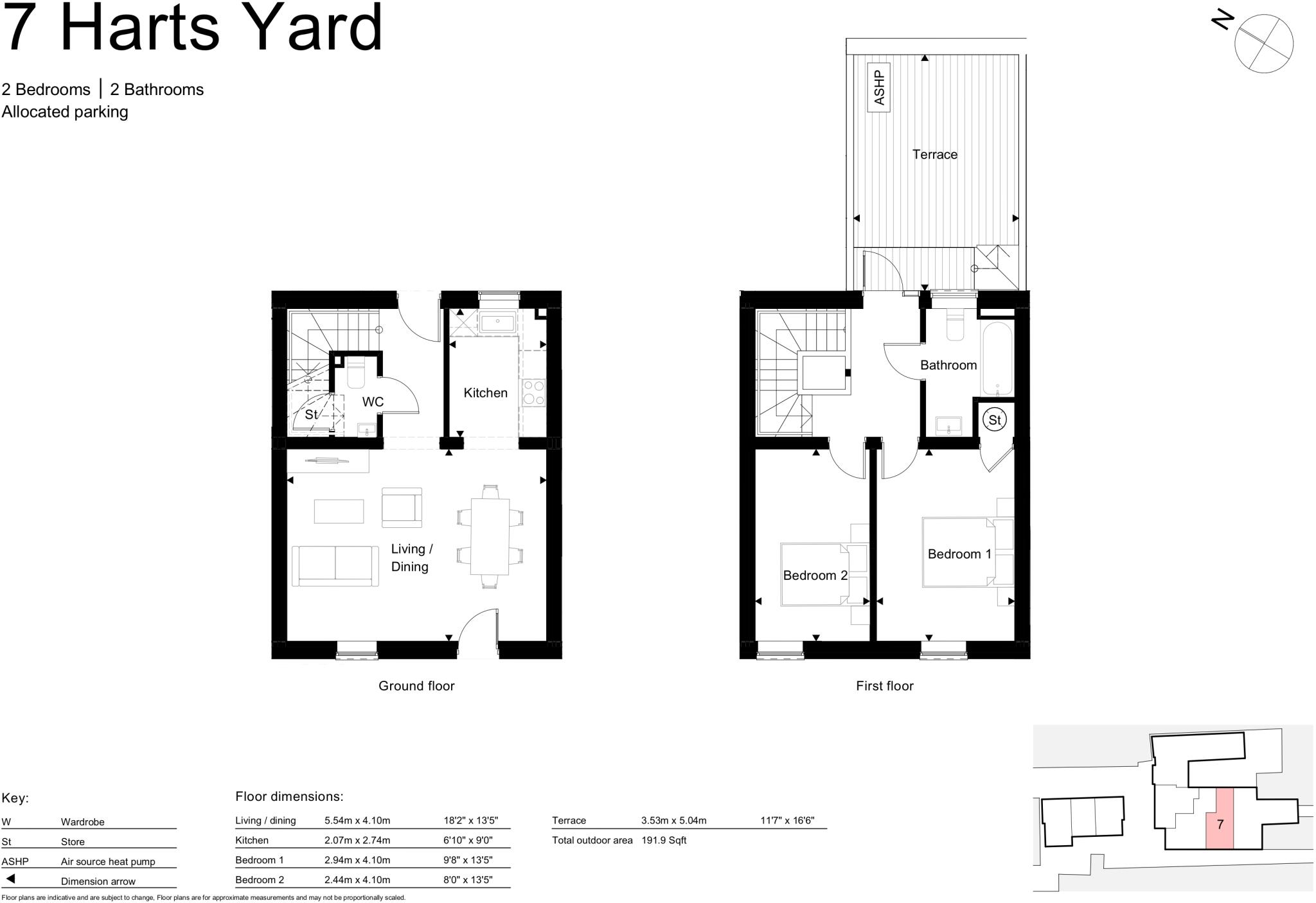 Harts Yard, Farnham, Surrey, GU9 floorplan