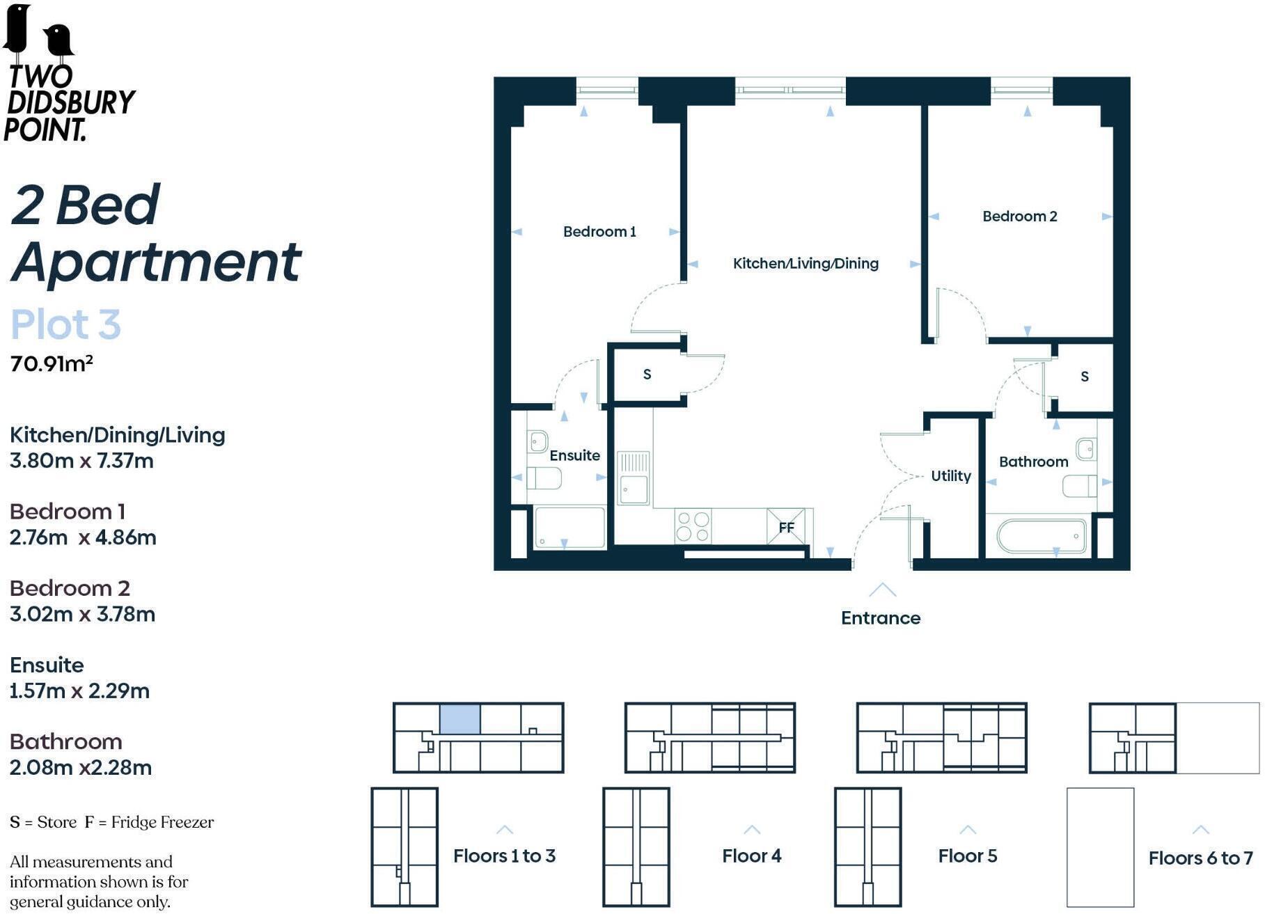 Two Didsbury Point,
Didsbury,
M20 2EU floorplan