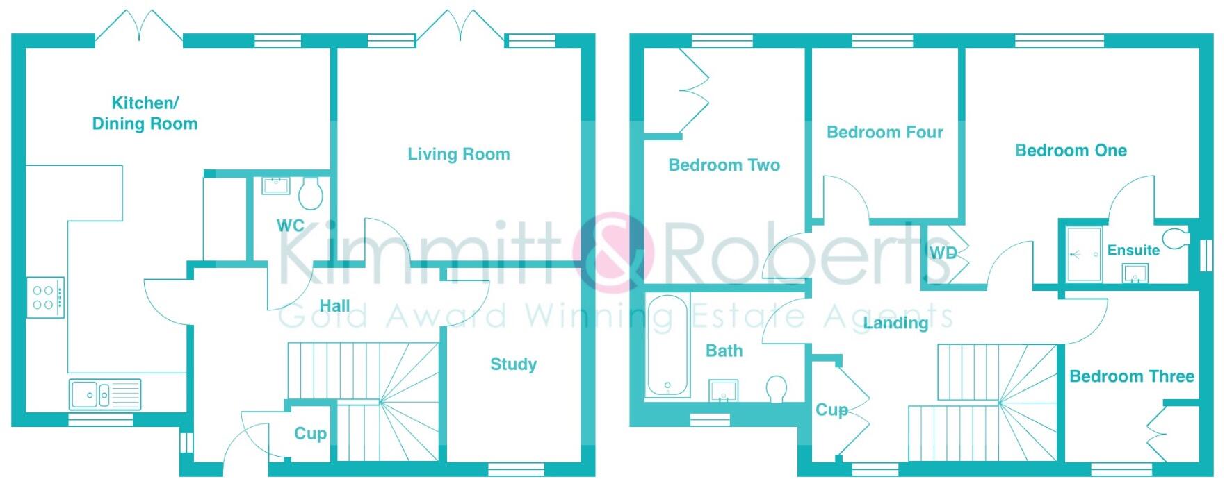 Butterwick Road, Houghton le Spring, Tyne and Wear, DH4 4DE floorplan