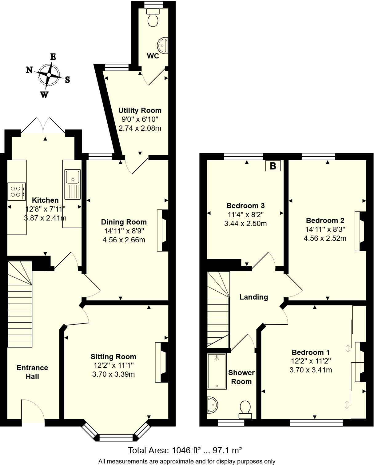 North End Grove, Portsmouth, Hampshire, PO2 floorplan