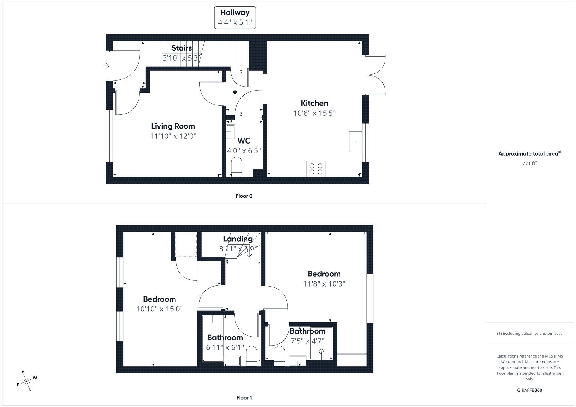 Box Place, Wokingham, Berkshire, RG41 floorplan