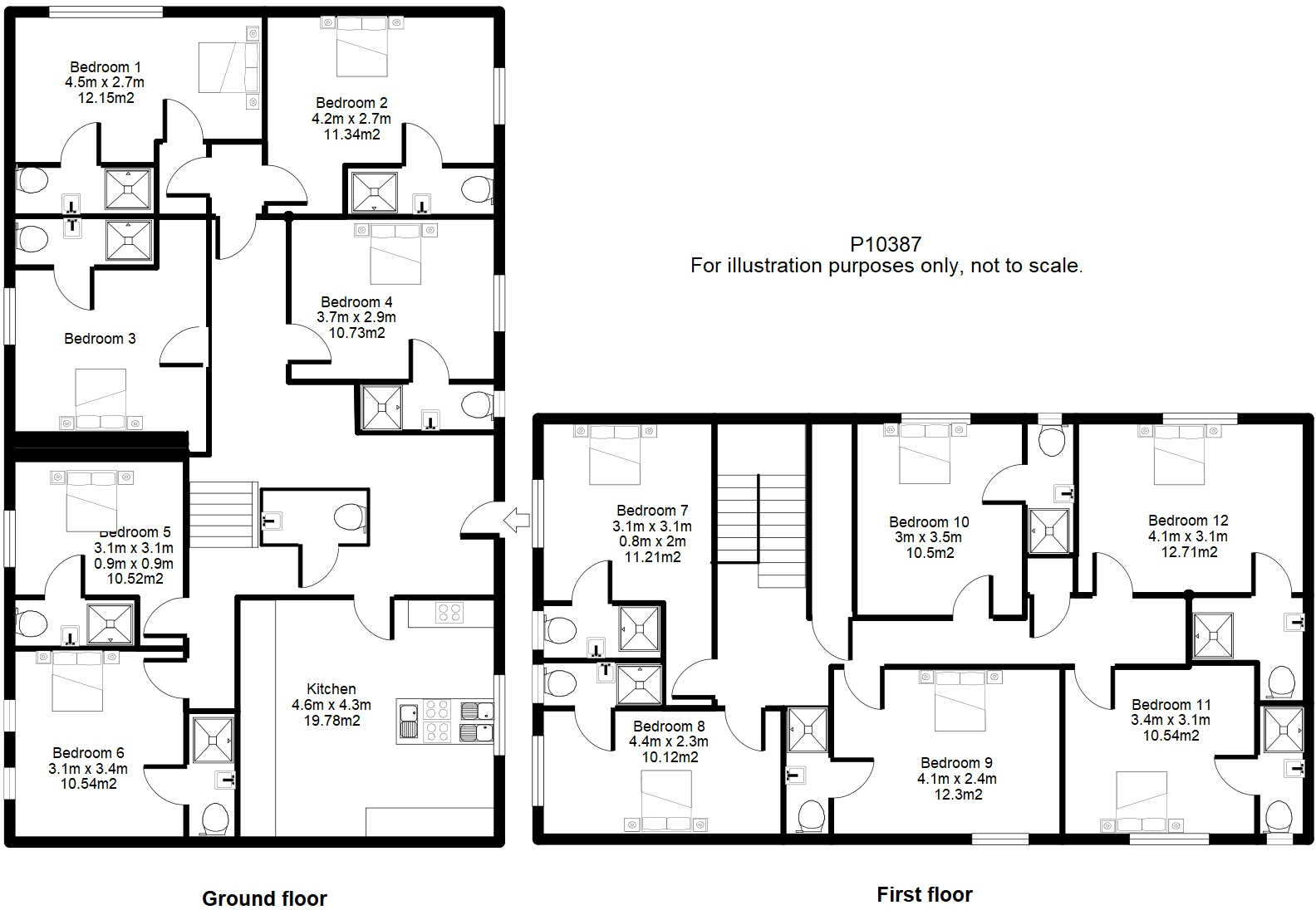 Beckfield House, Acomb floorplan