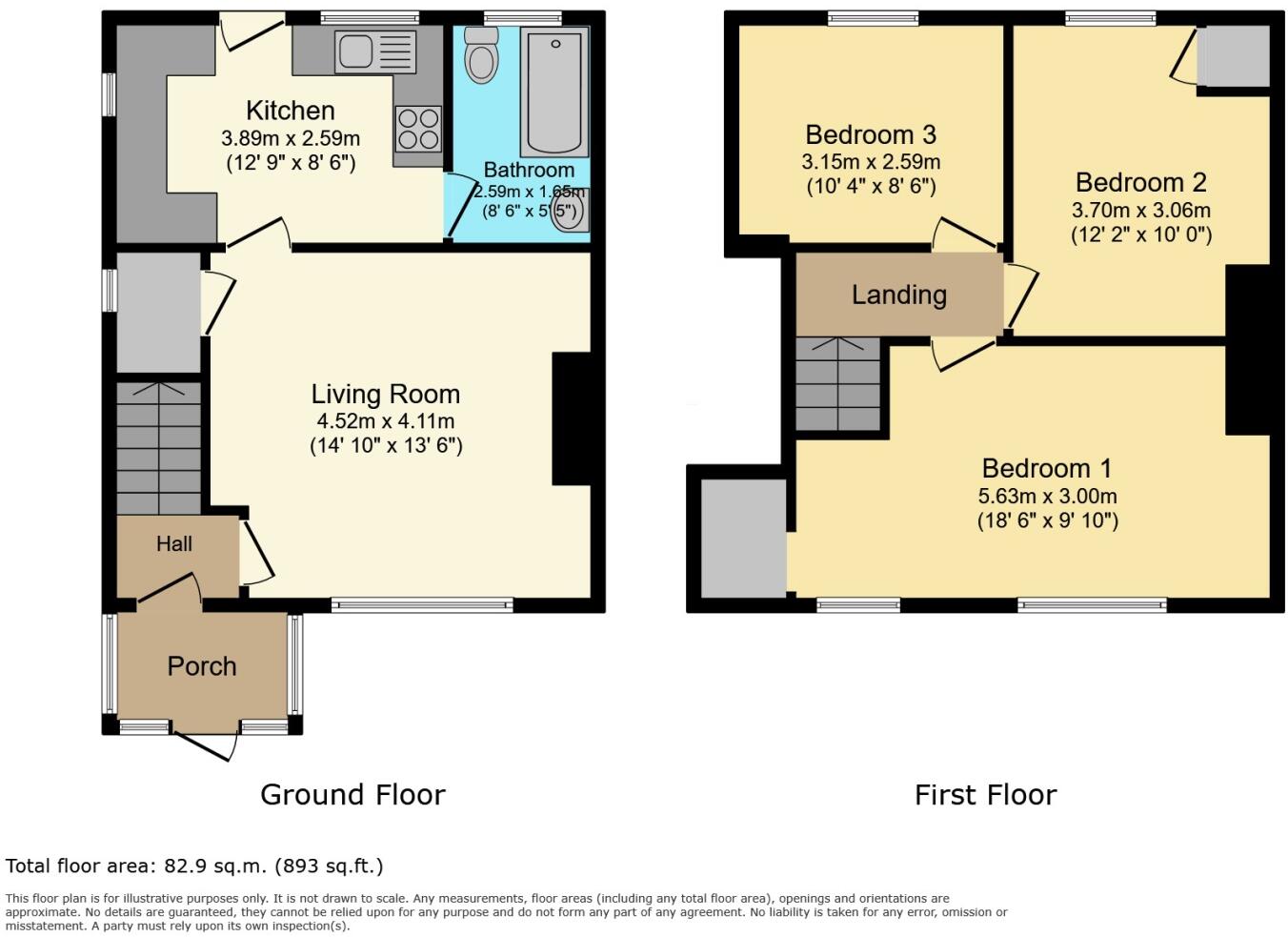 Coronation Road, Wednesbury, WS10 floorplan