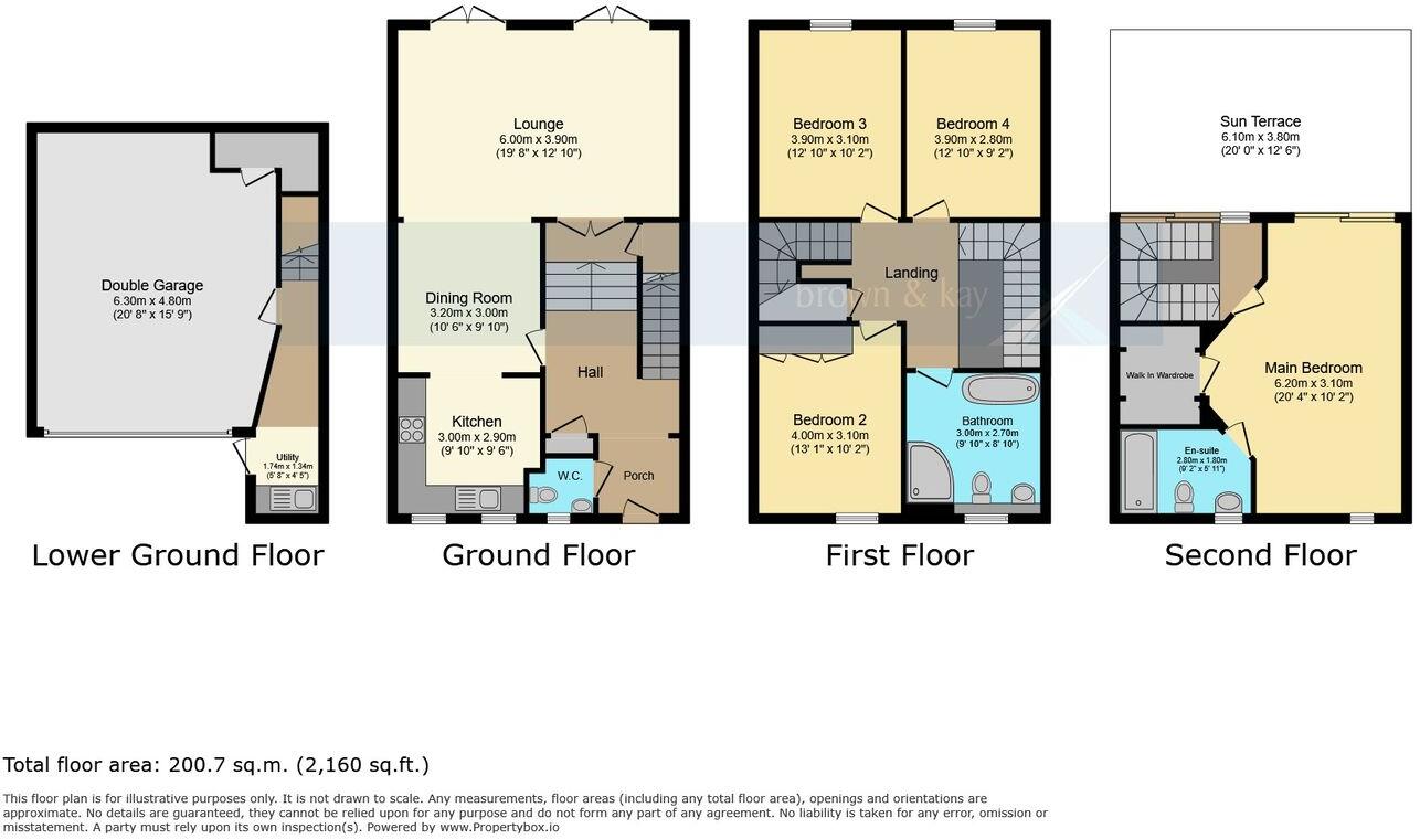 46 The Avenue, BRANKSOME PARK, POOLE, BH13 floorplan