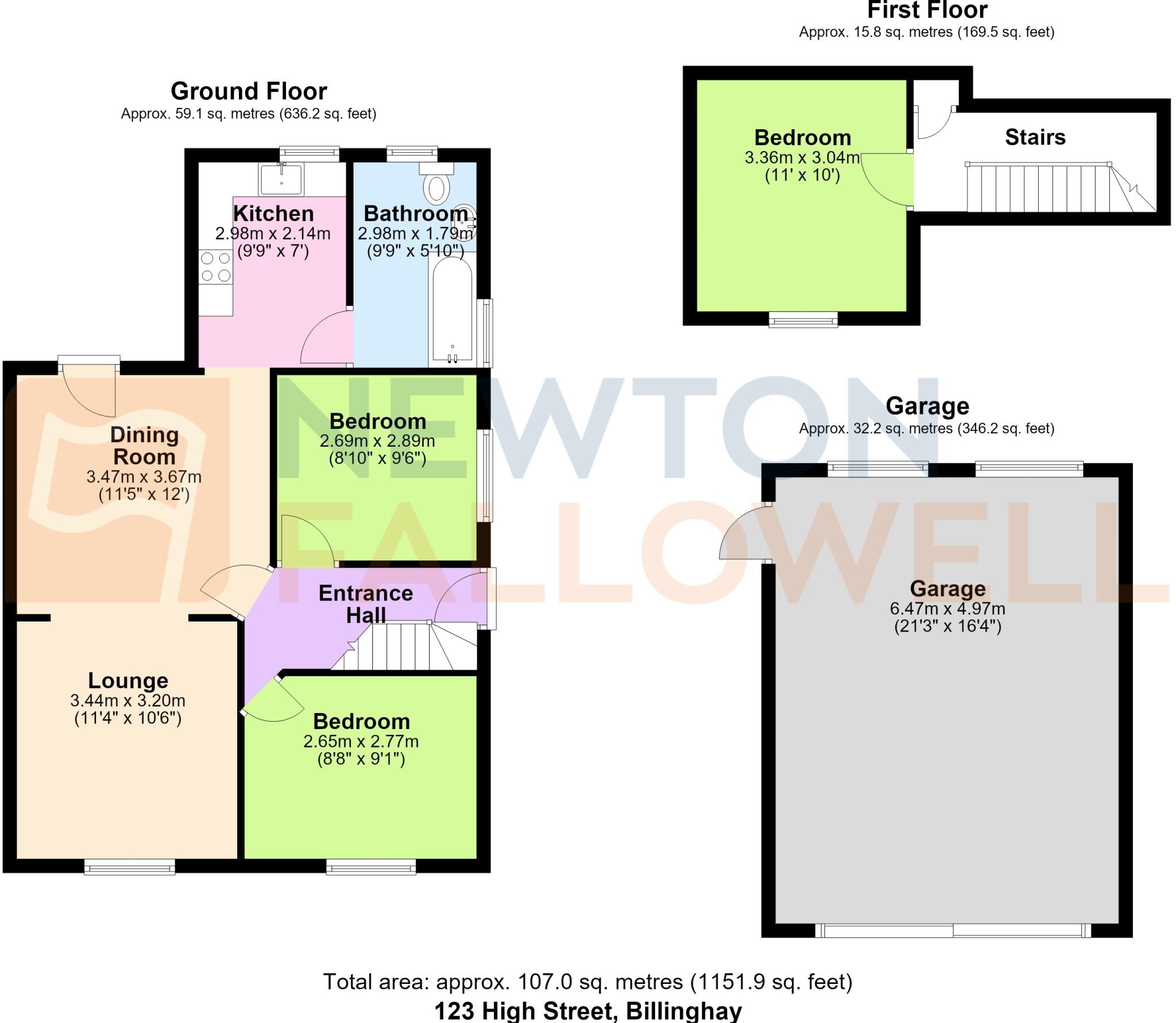 High Street, Billinghay, LN4 floorplan