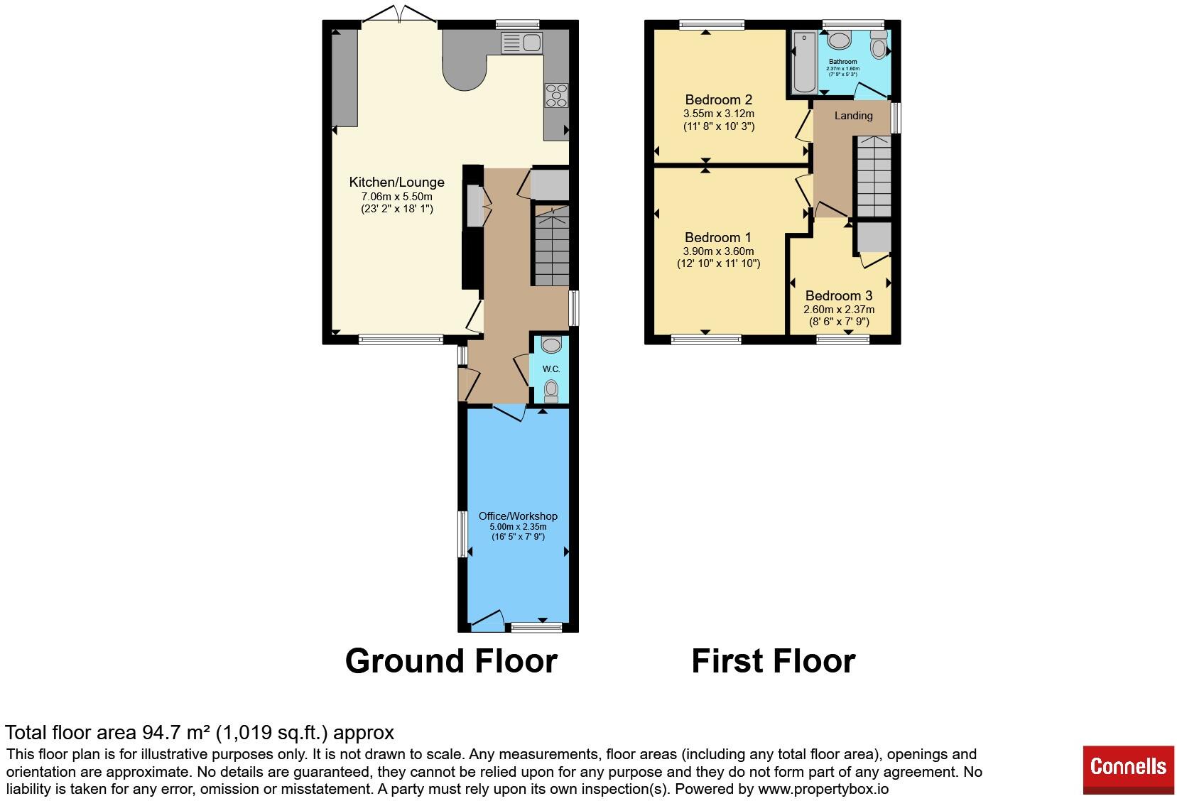 Fairway, Copthorne, Crawley floorplan