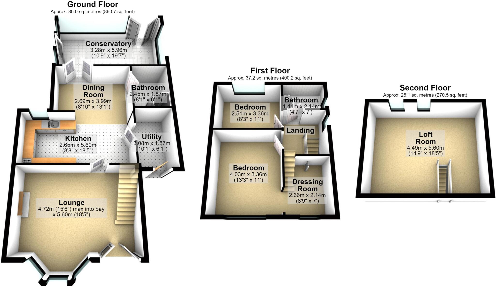Nasmyth Avenue, Denton, M34, Tameside, Greater Manchester floorplan