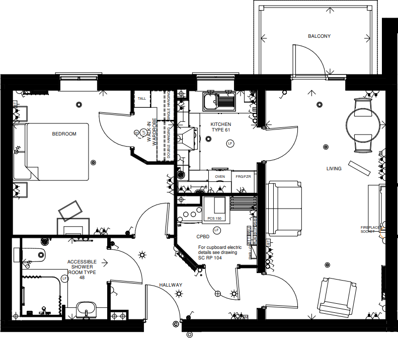 Flats 1-53, The Moors, Thatcham, Berkshire, RG19 4AU floorplan