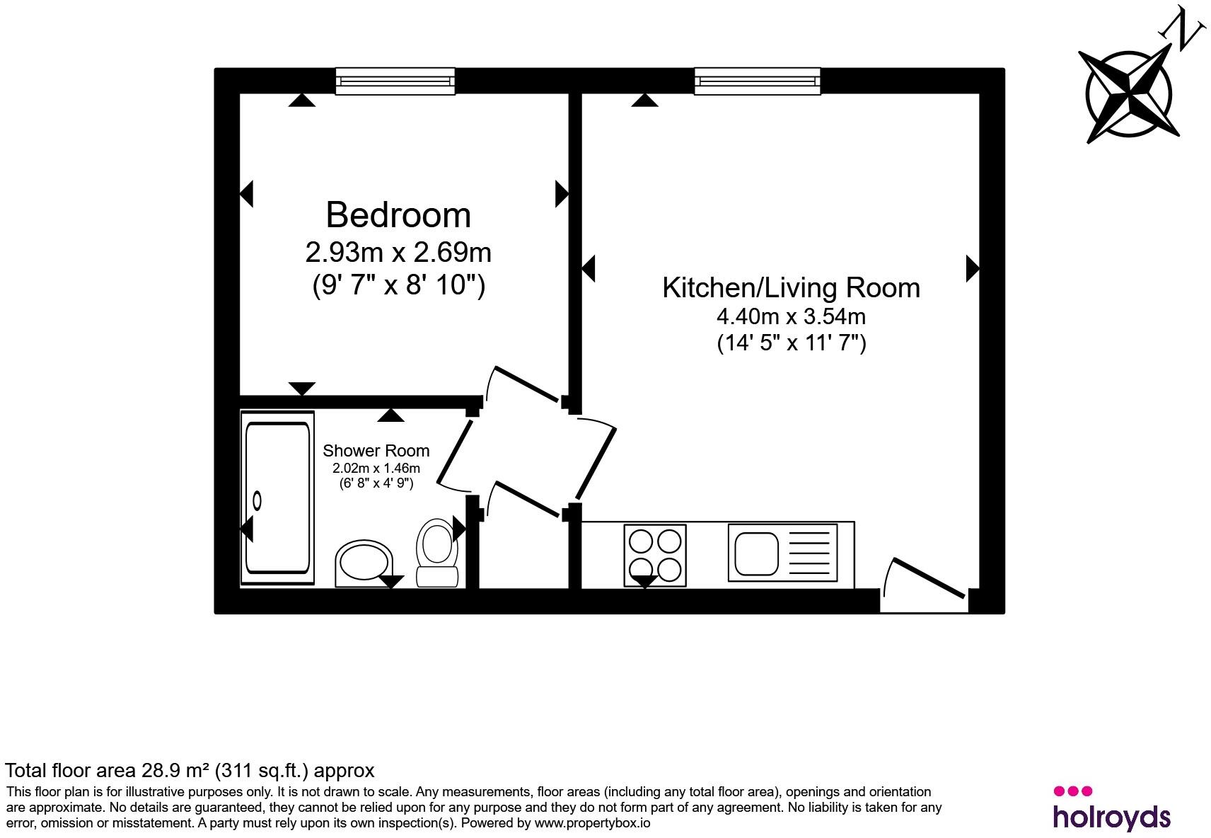 Hollings Street, Bingley floorplan