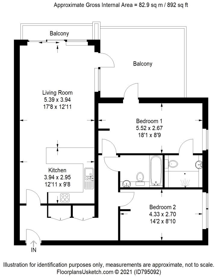 Limborough Road, Wantage floorplan