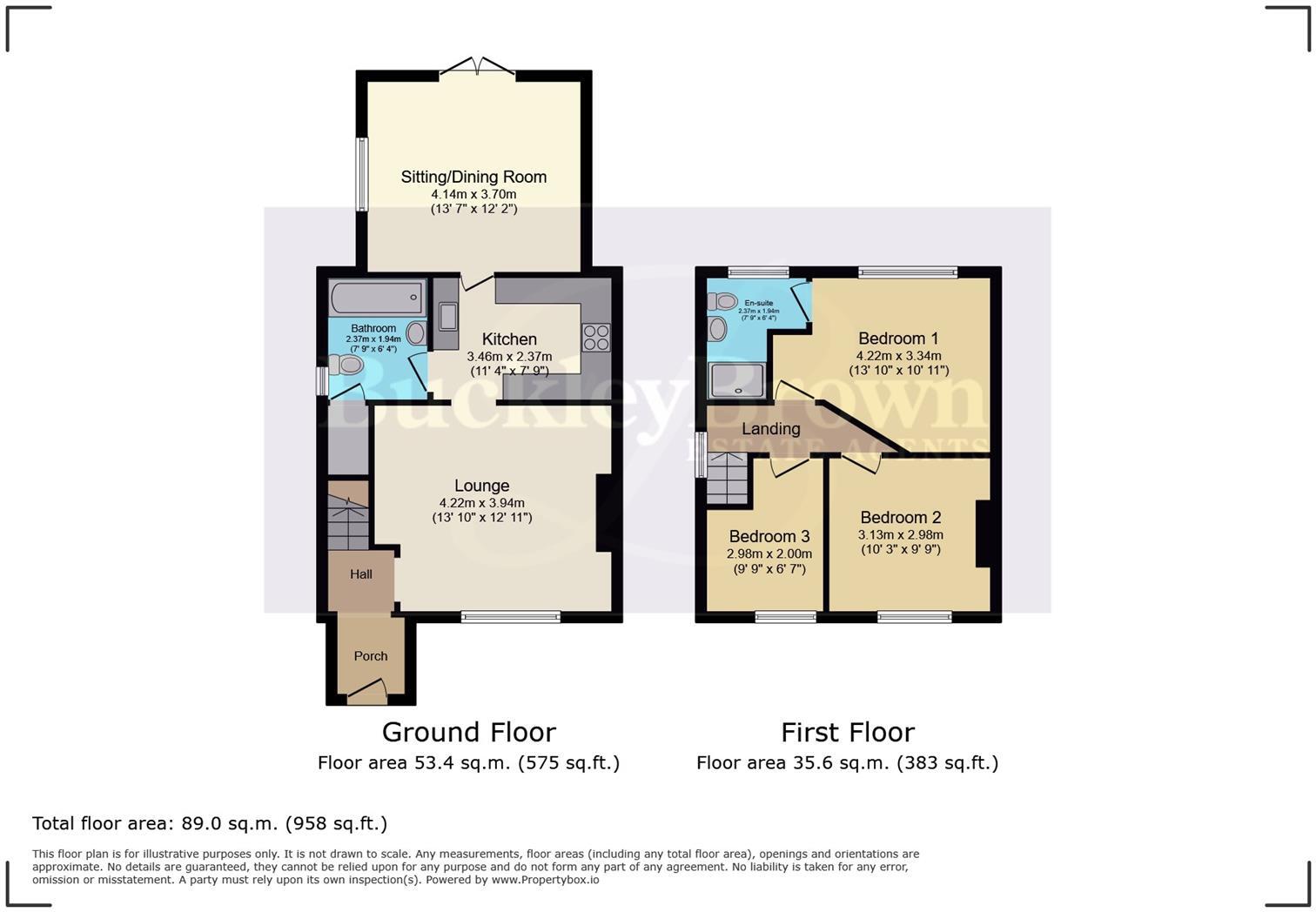 East Street, Scarcliffe, Chesterfield floorplan
