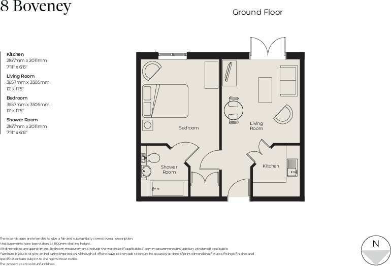 No. 8 Boveney, Richmond Villages Bede, Hospital Lane, Warwickshire, CV12 0PB floorplan