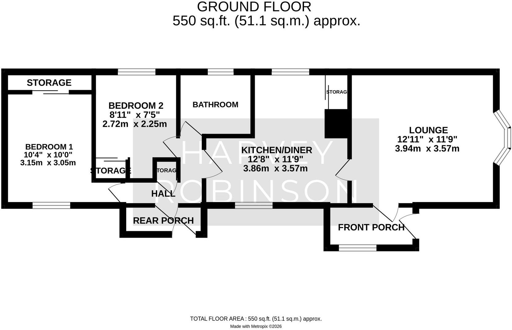 Pine Grove Park, Swavesey, CB24 floorplan