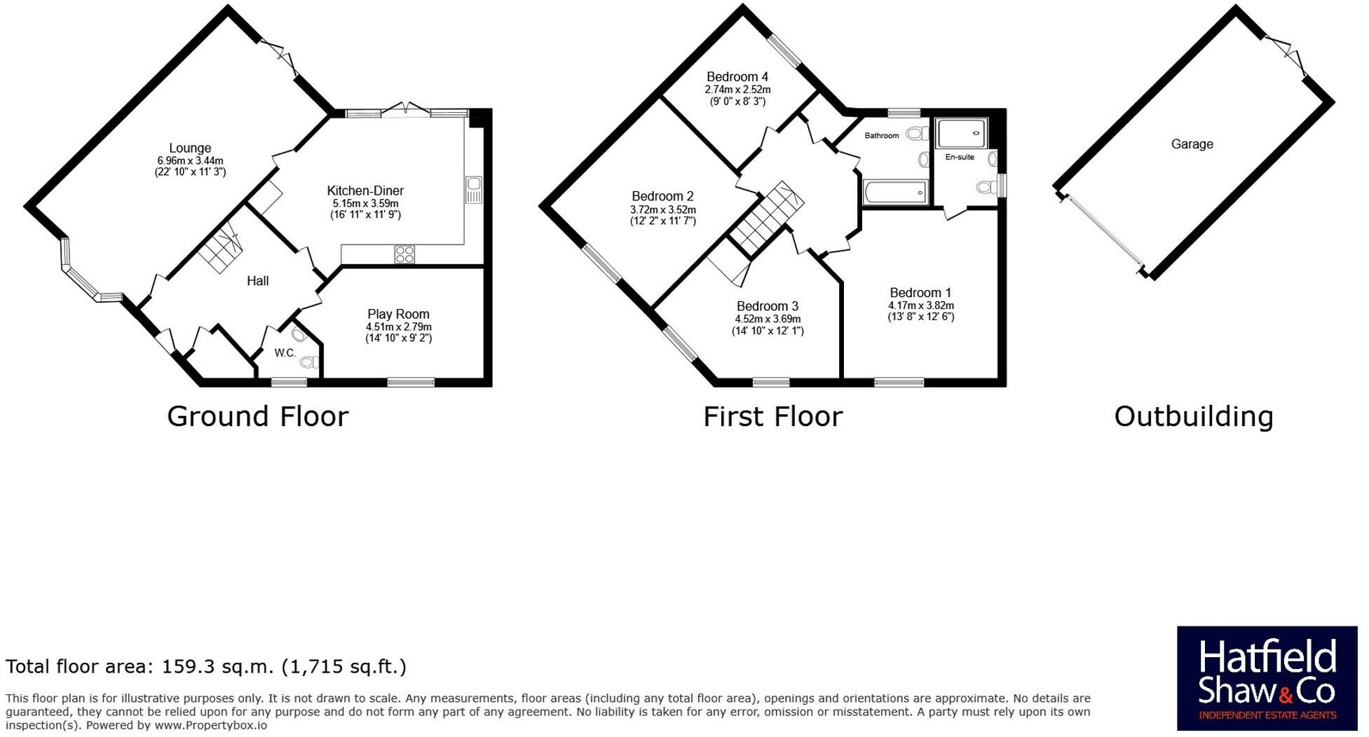 Oswald Way, Buckingham, MK18 floorplan