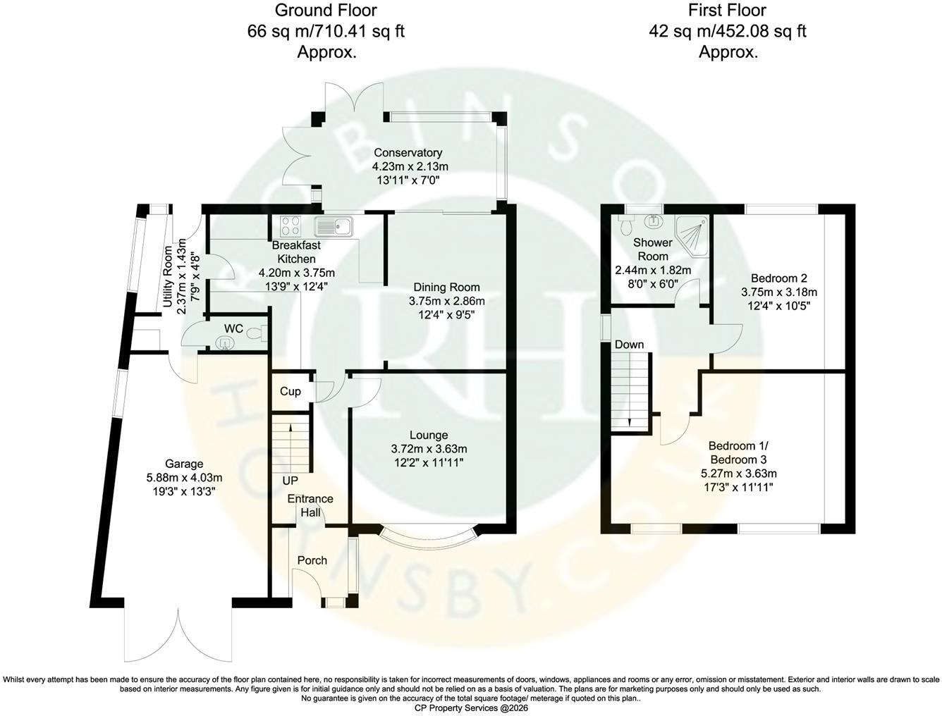 Hyland Crescent, Doncaster floorplan