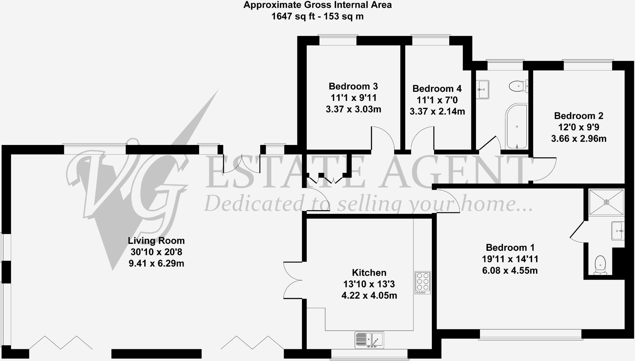 Pennine Lodge, Ripponden Old Lane, Ripponden HX6 4PA floorplan