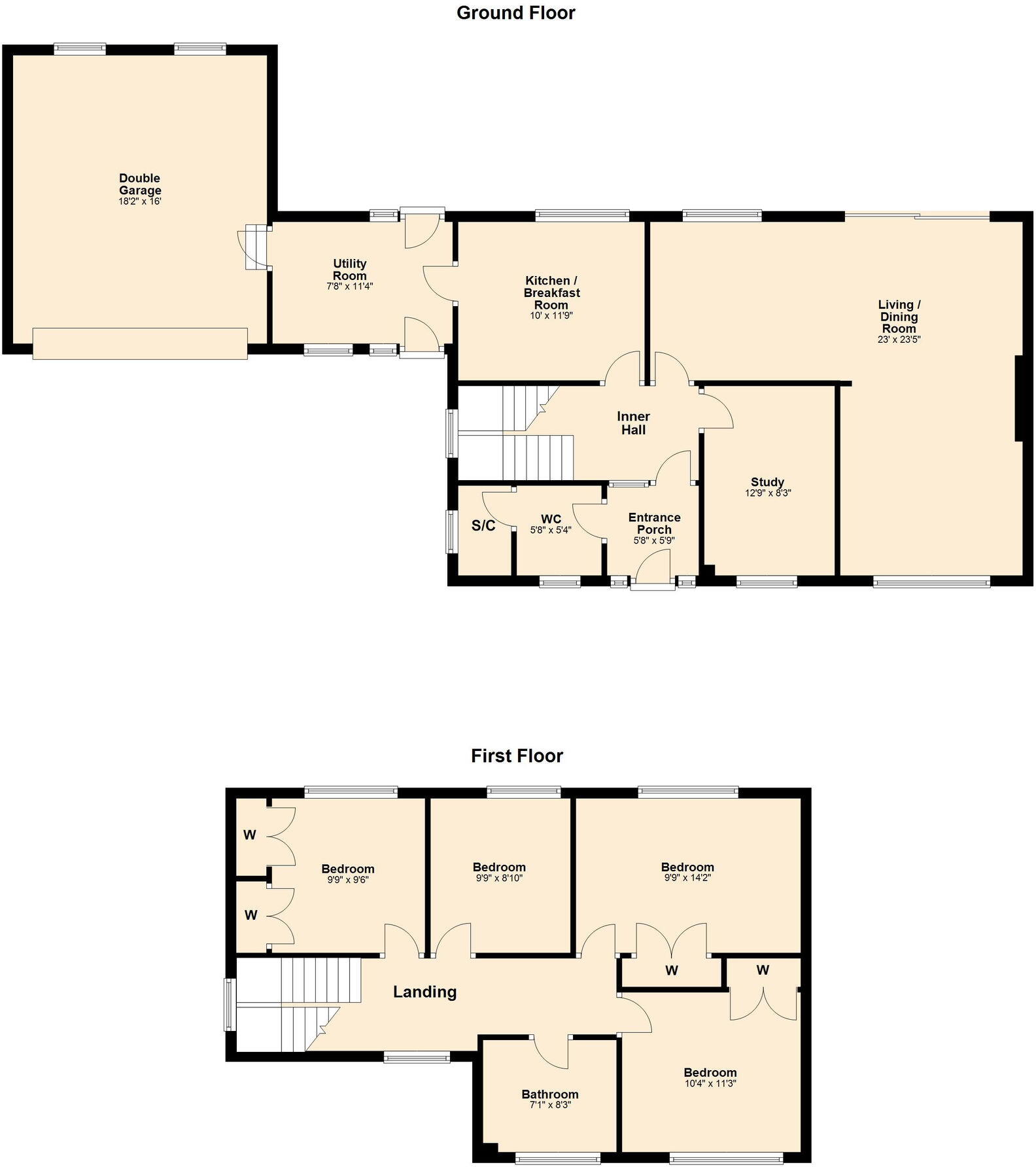 Kilborn Close, Wellingborough, NN8 5YA floorplan
