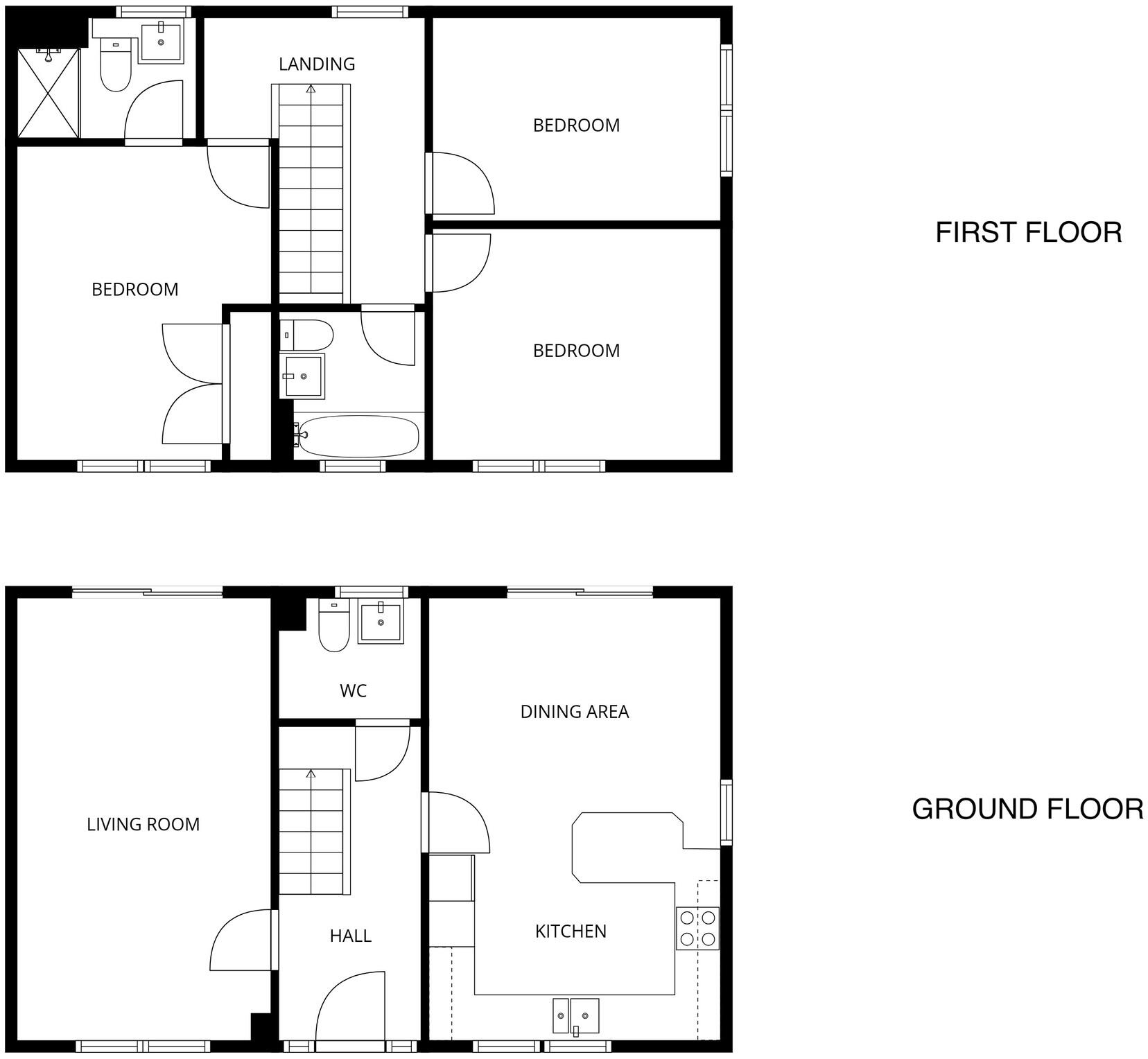 Dunstall Gardens, St. Marys Bay, Kent floorplan