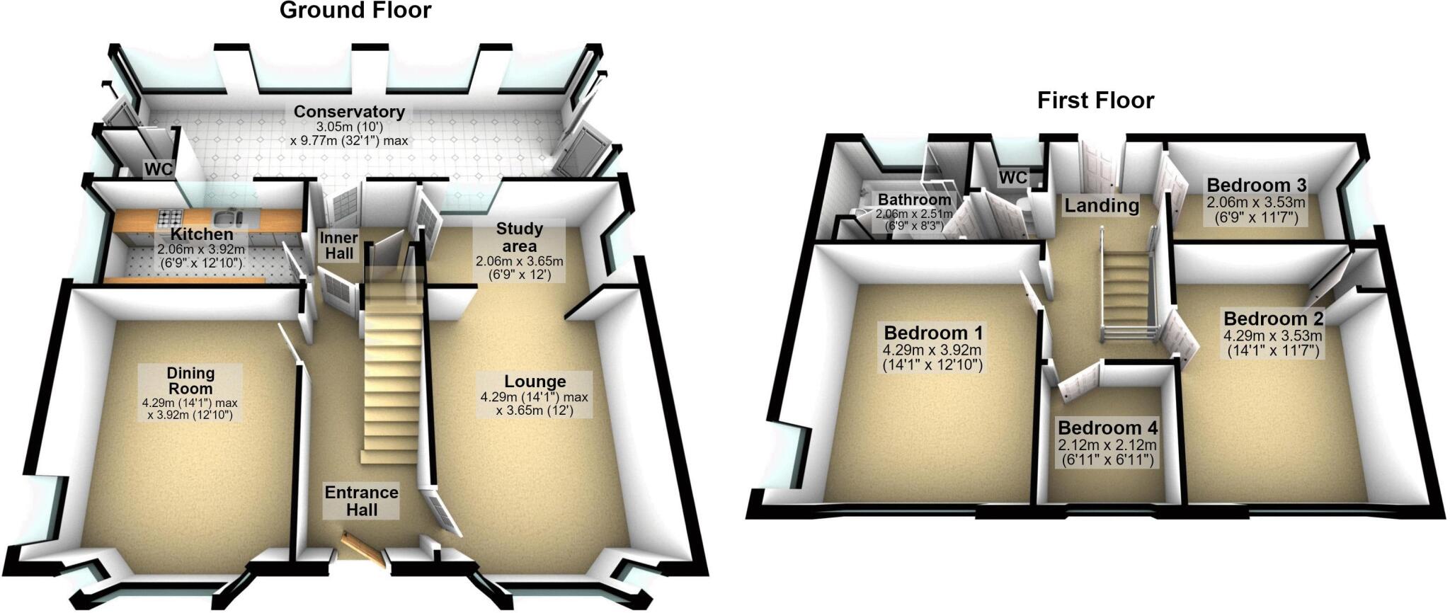 Wyncliffe, Rotcher, Holmfirth floorplan