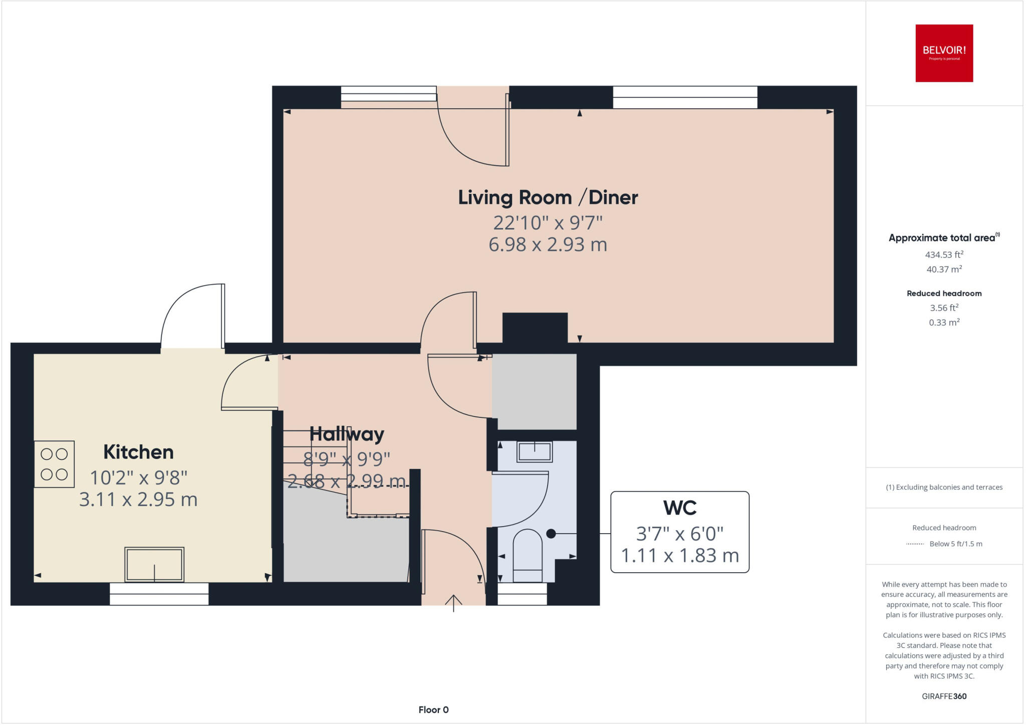 Grasmere Avenue, Warrington, WA2 floorplan