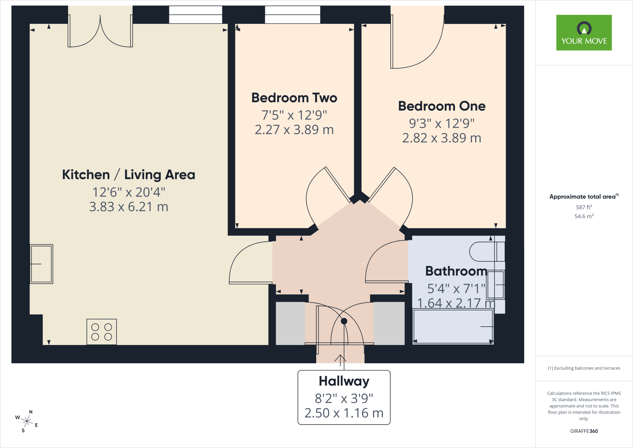 Slaney Road, Eldon Court, Slaney Road, Romford, RM1 floorplan