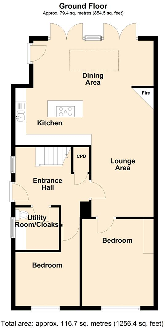Court Gardens, Snaith, Goole floorplan