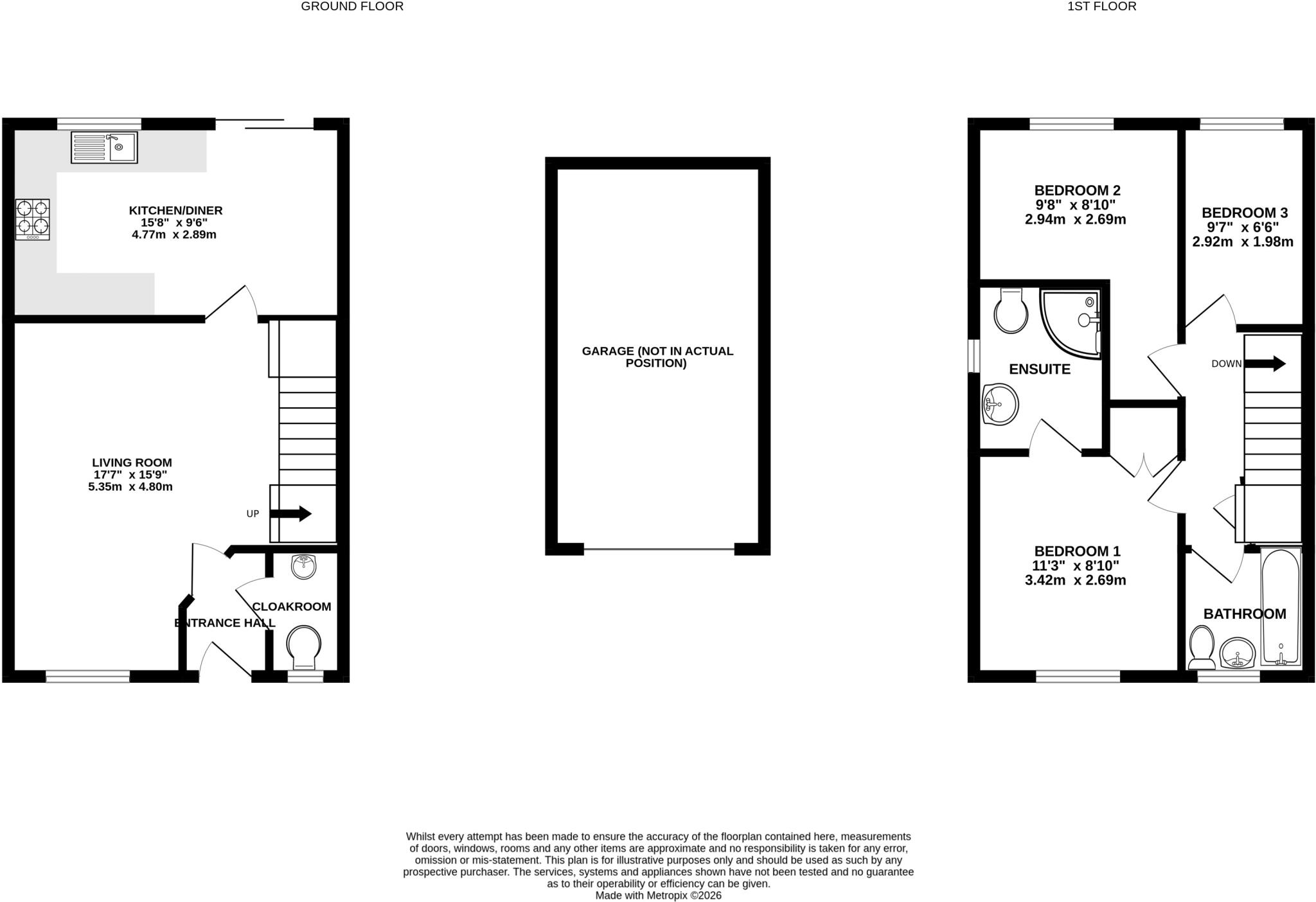 Chineham Close, Fleet, Hampshire, GU51 floorplan