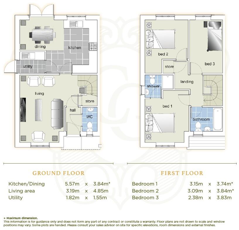 Cateswell Grove, Nossiter Croft, Hall Green, Birmingham floorplan