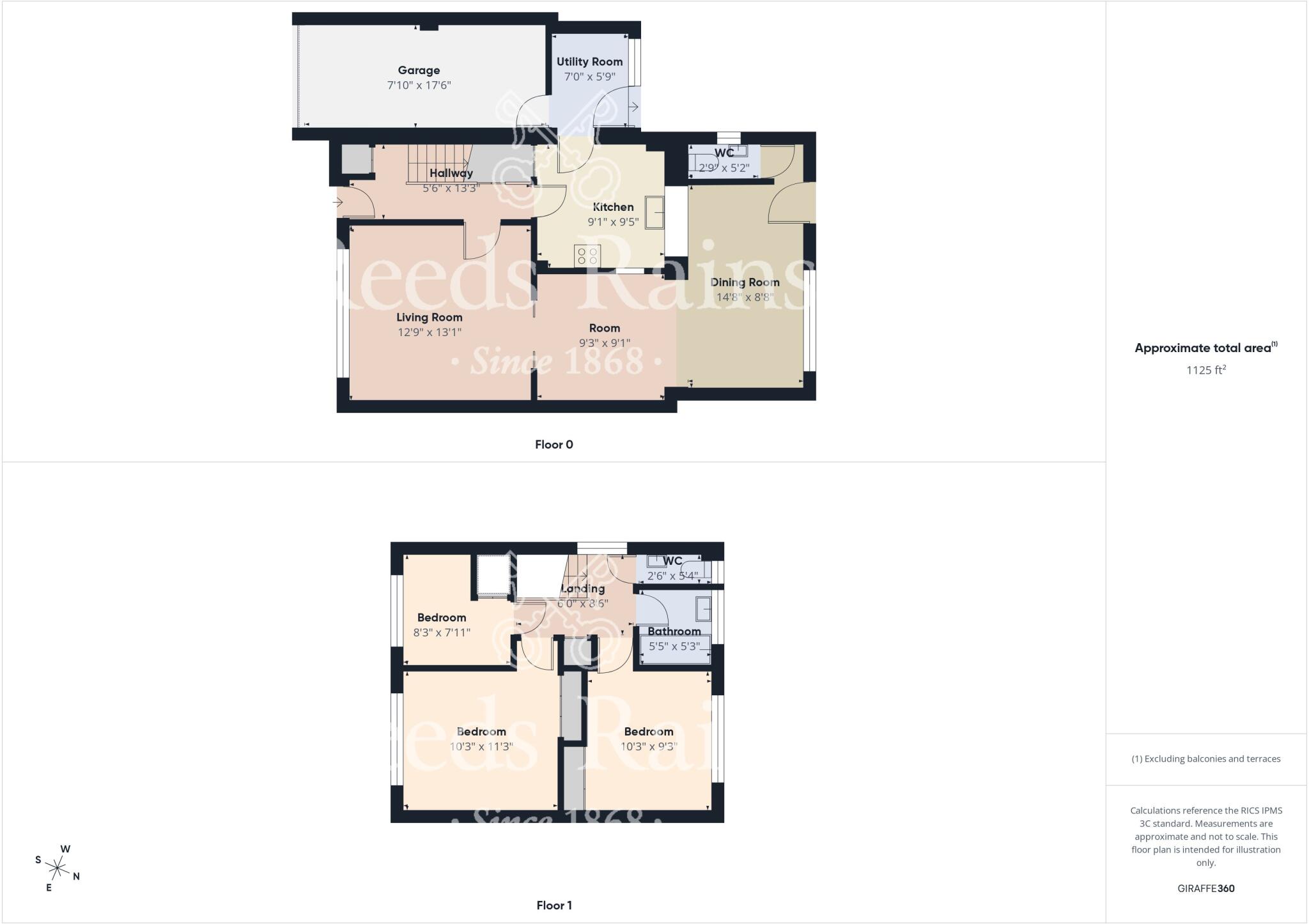 Mossdale, Belmont, Durham, DH1 floorplan