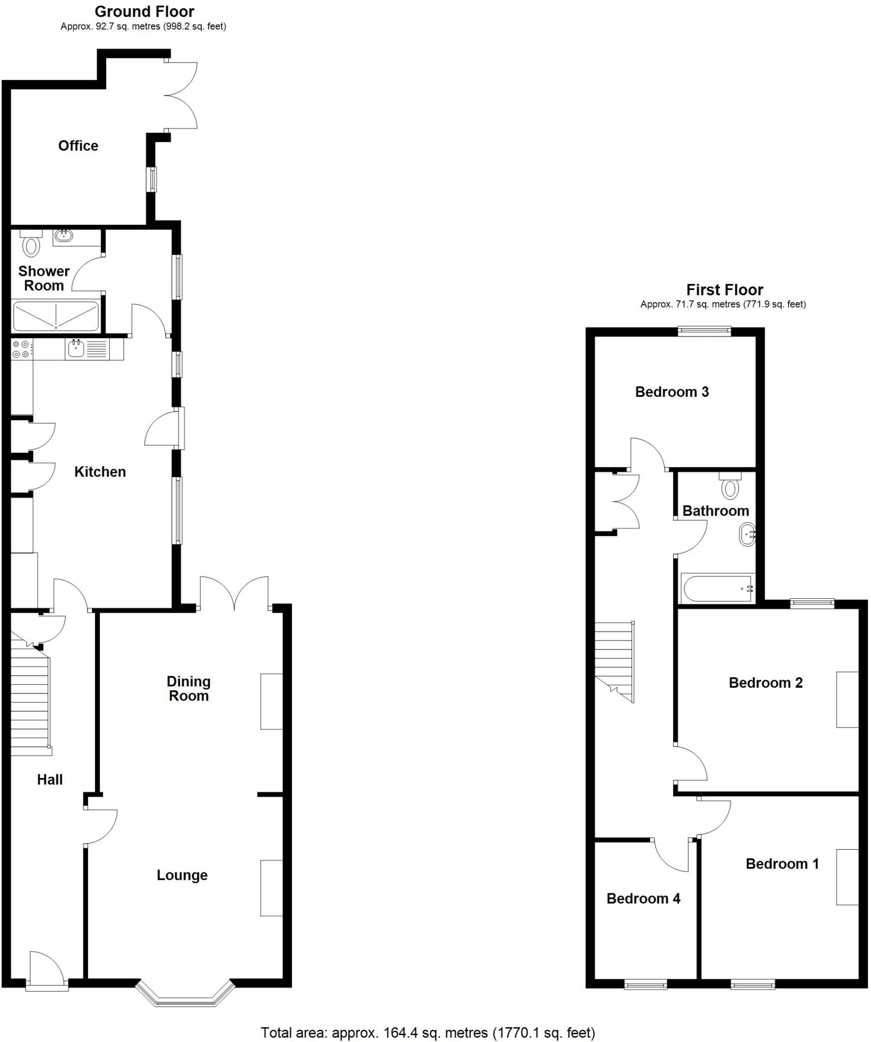 London Road, Sleaford, Lincolnshire, NG34 floorplan
