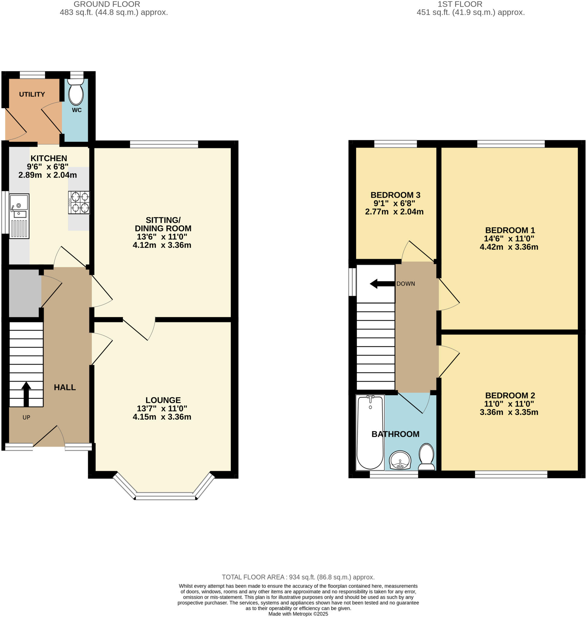 Sycamore Avenue, Scartho, Grimsby, N E Lincs, DN33 floorplan