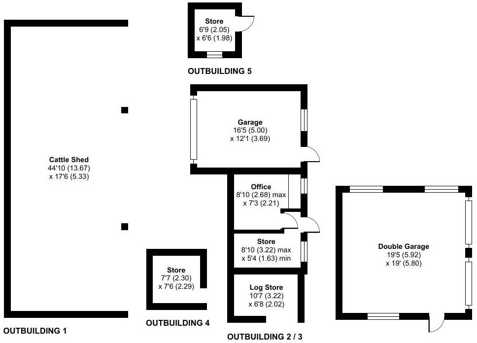Moelygarth, Welshpool, Powys floorplan