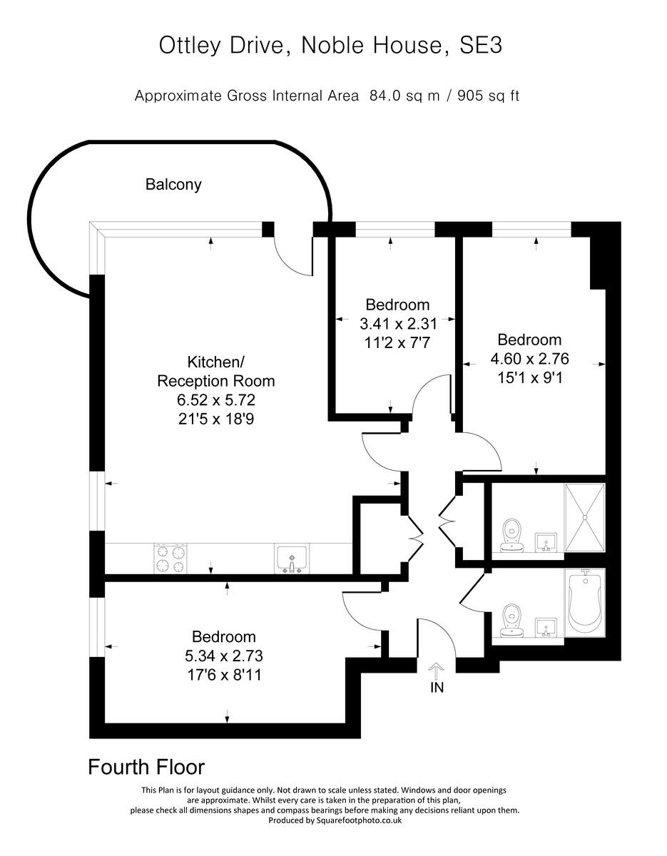 Ottley Drive, London, SE3 floorplan
